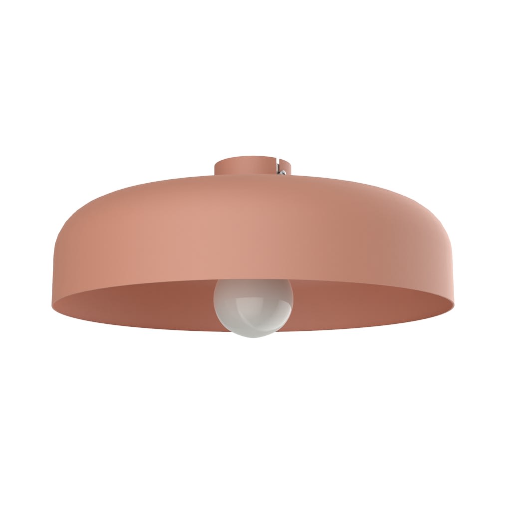 LUMICOM - TUZZI Deckenleuchte, ø40 cm, Metall, Terrakotta, 1xE27