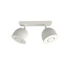 LUMICOM - LUMICOM | CAMPANELLA Plafoniera, 2X GU10, max 33W, metallo, bianco, D.12cm