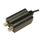 AEV - Alimentatore da antenna 300mAh con connettore F e led, super slim.