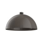 LUMICOM - CASSIS plafoniera Ø60 metallo tortora lucido 1x E27