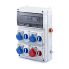 ROSI MATERIALE ELETT - RCO2201 QUADRO ACS 4 PRESE INTERB. IN ORIZZ. IP6