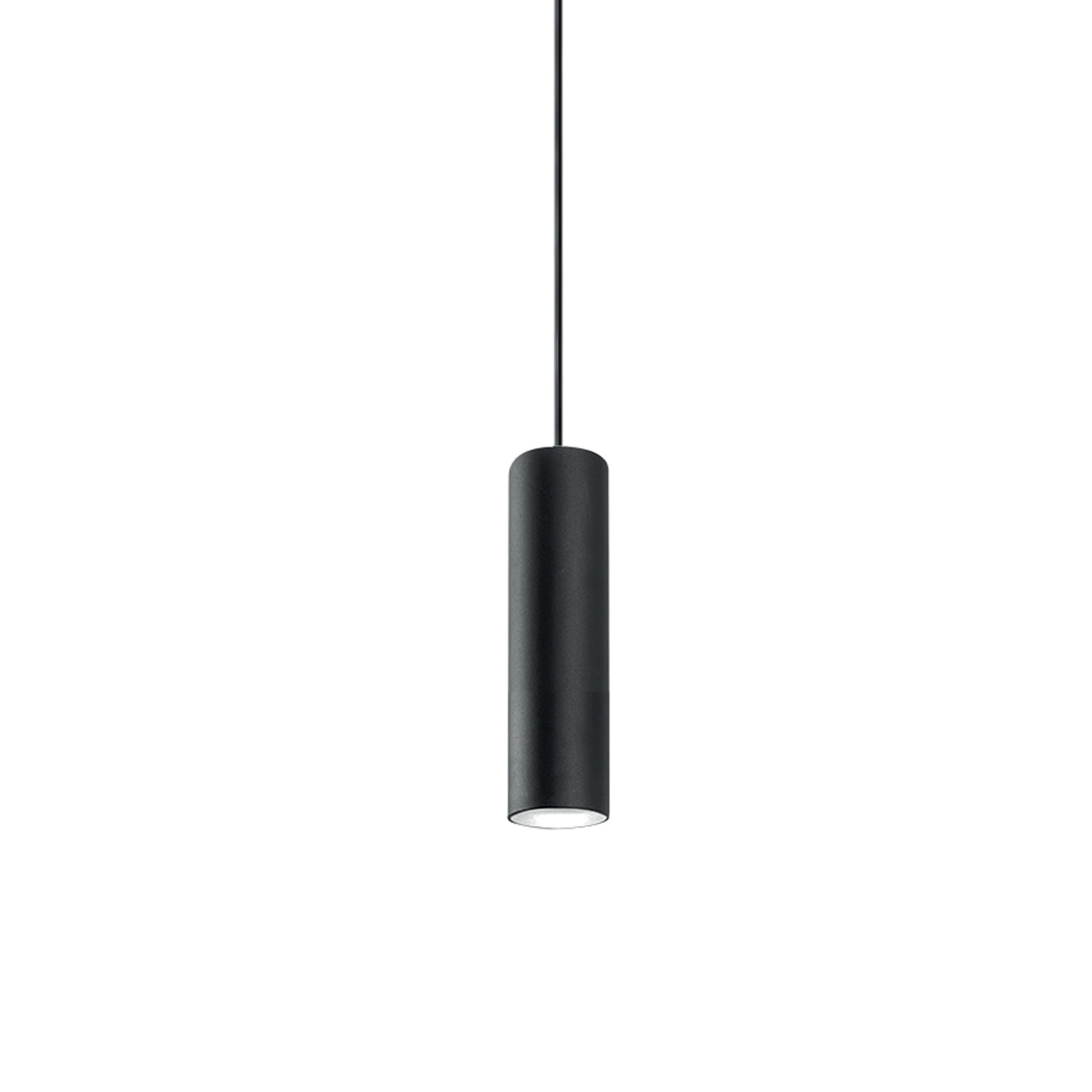 LUMICOM - LUMICOM | ROND Sospensione, 1X GU10, max 33W, metallo, nero opaco, H30cm