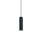 LUMICOM - LUMICOM | ROND Sospensione, 1X GU10, max 33W, metallo, nero opaco, H30cm