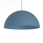 LUMICOM - CASSIS sospensione Ø40 metallo blu avio 1xE27