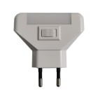 MED - Punto luce LED con interruttore - consumo energetico 1W - BIANCO