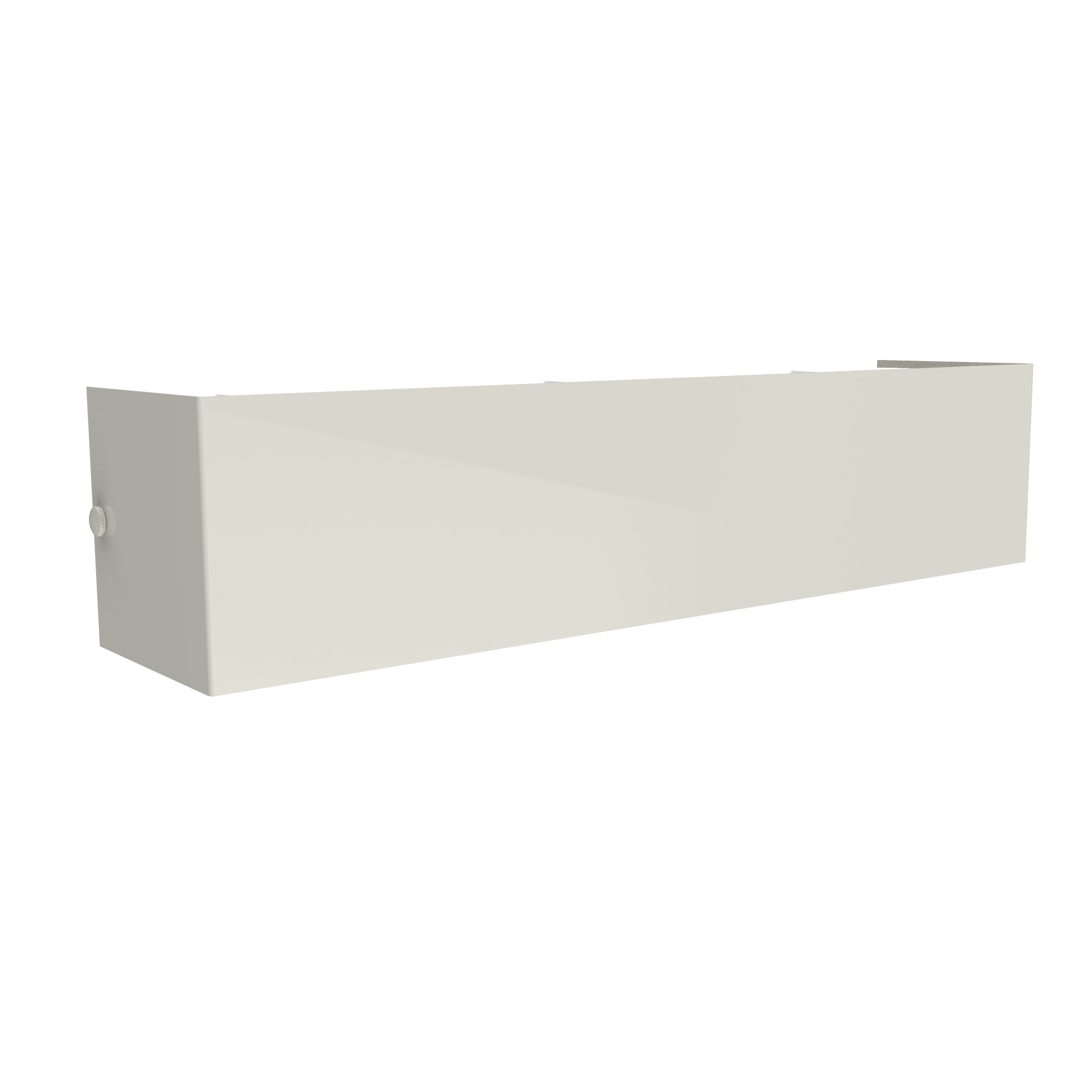 LUMICOM - DESMO L APPLIQUE 45x10 METALLO BIANCO LUCIDO 6xGX53