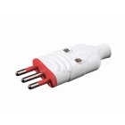 ROSI MATERIALE ELETT - SPINA MOBILE 10A 2P+T MONOBLOCCO ANTISCHIACCIAMENTO BIANCO