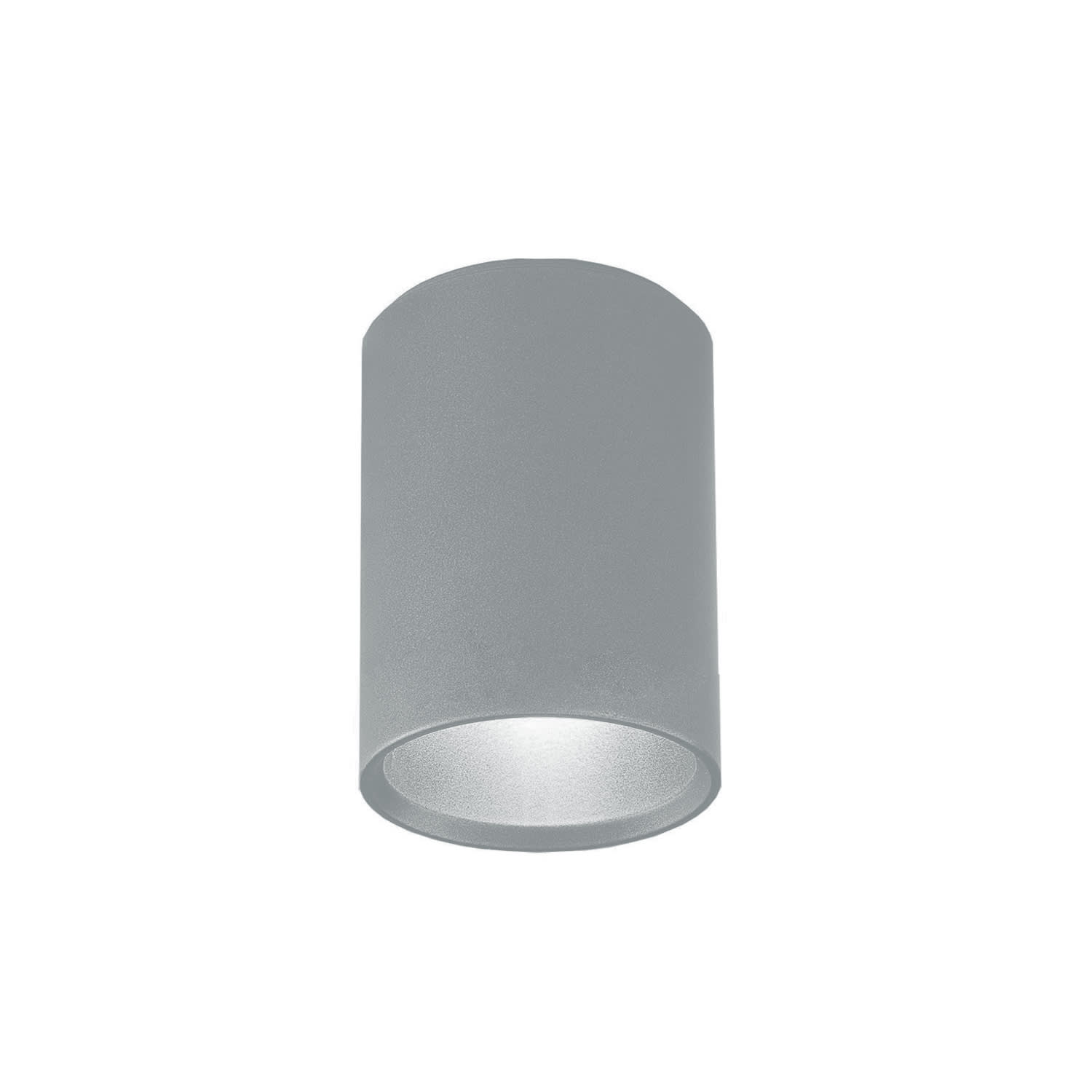 LUMICOM - LUMICOM | ROND Plafoniera, 1x GU10, max 33W, metallo, grigio, D.6cm x H10cm