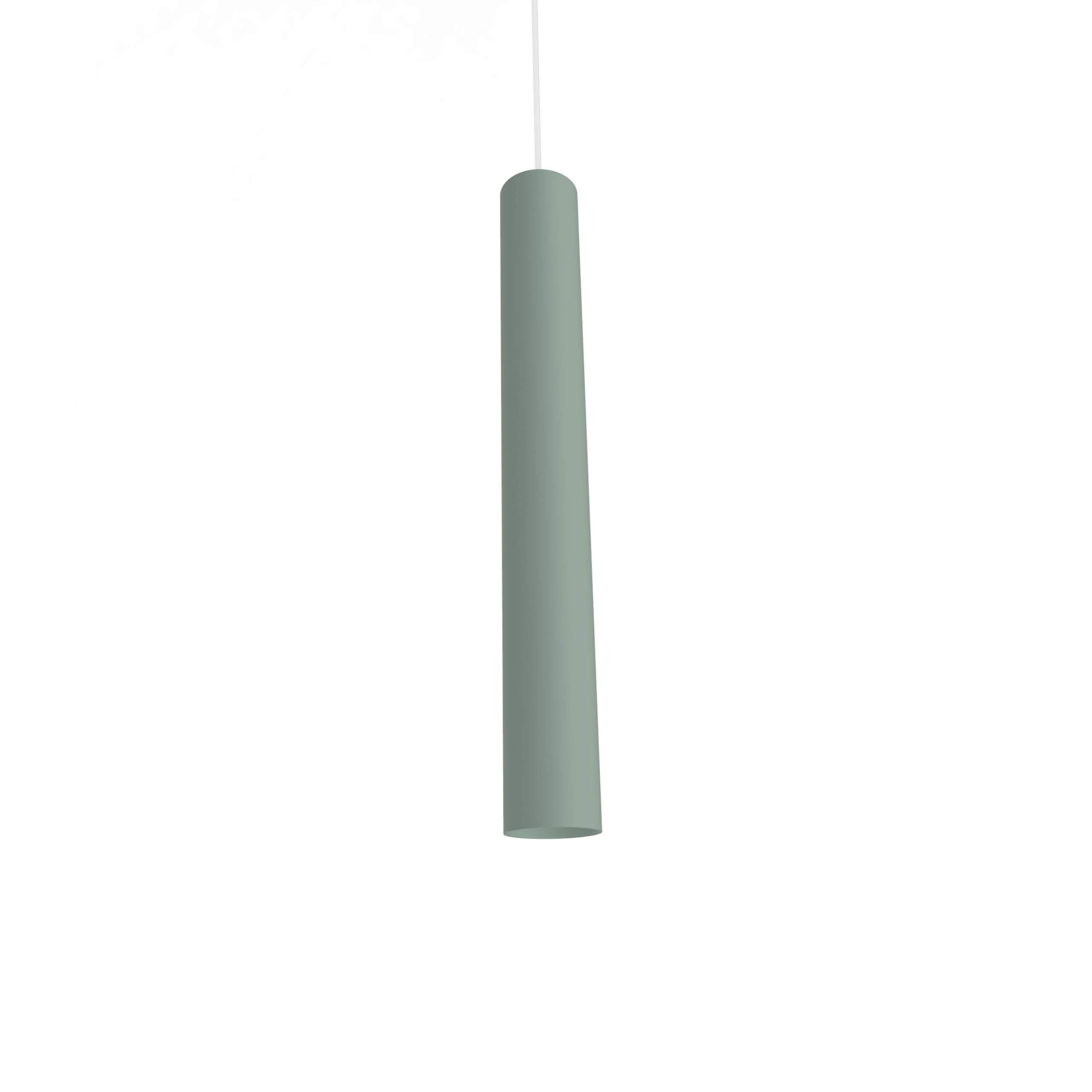 LUMICOM - LUMICOM | ROND Sospensione, 1X GU10, max 33W, metallo, verde icerberg, H.40cm