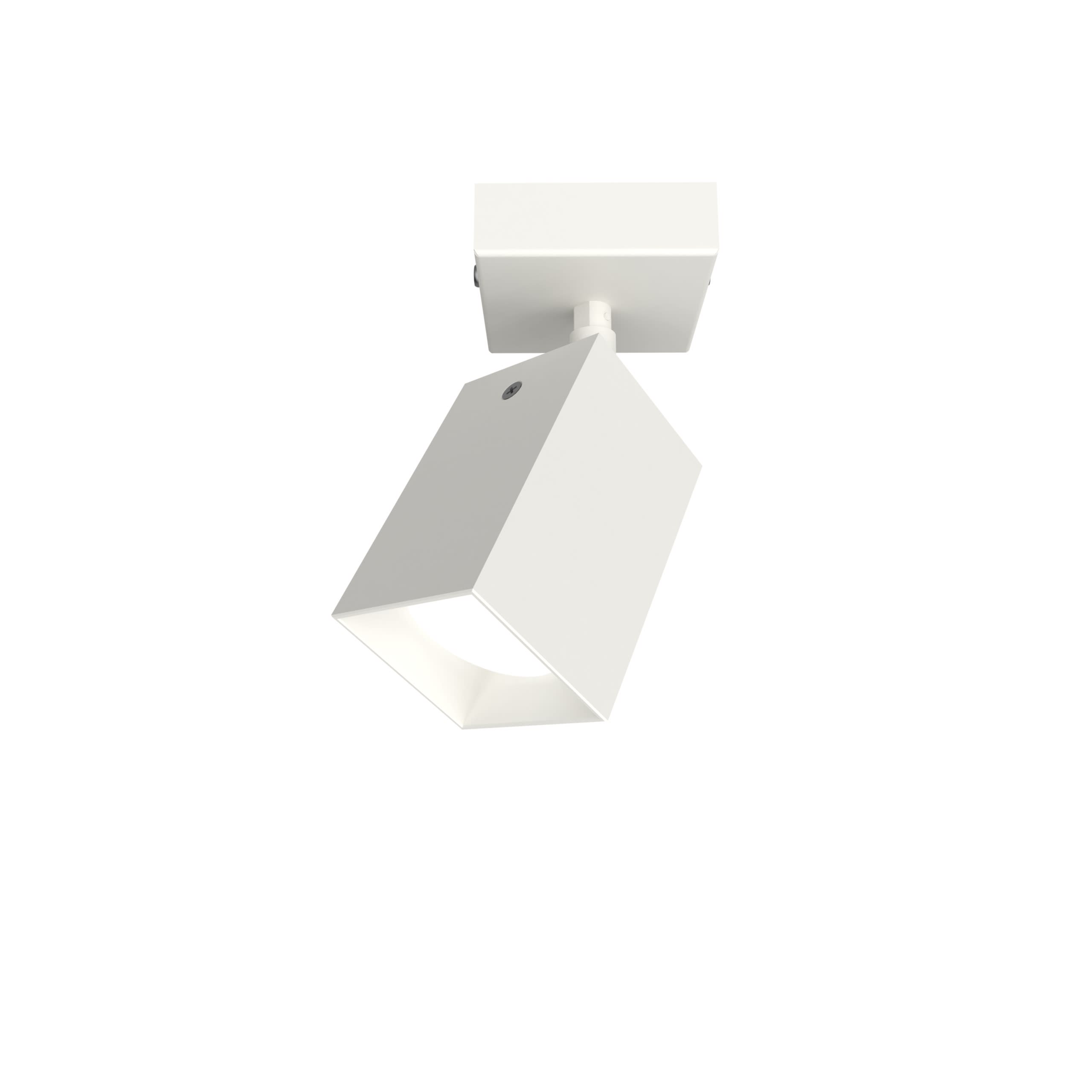 LUMICOM - LUMICOM | BRINCK Plafoniera S, 1X GU10, max 33W, metallo, bianco, L.6cm