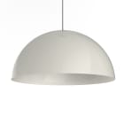 LUMICOM - CASSIS Pendelleuchte Ø40 GLANZENDE Weiß Metall 1xE27