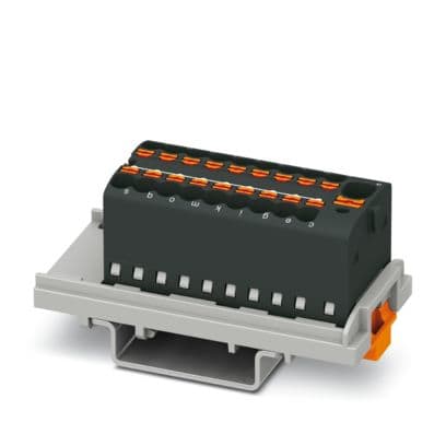 PHOENIX CONTACT PHC1047460 PTFIX 4/18X1,5-NS35 BK MORSETTO DISTRIBU