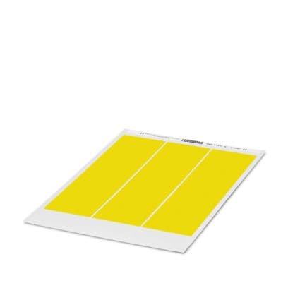 PHOENIX CONTACT - PHC0800705 BMKL 19X11 YE FOGLIO PER ETICHETTE