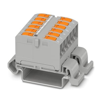 PHOENIX CONTACT PHC1019532 PTVFIX 12X2,5-NS35A GY BLOCCO DISTRIB.
