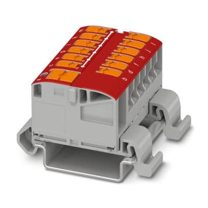 PHOENIX CONTACT - PHC1019549 PTVFIX 6/12X2,5-NS35A RD BLOCCO DISTRIB.