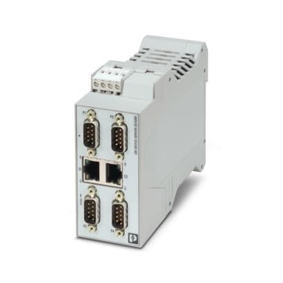 PHOENIX CONTACT PHC1105710 GW PN/MODBUS 2E/4DB9 GATEWAY PROFINET