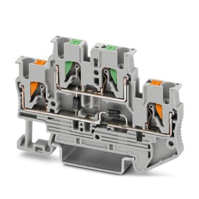 PHOENIX CONTACT PHC1032734 PTTB 2,5-2DIO/O-UL/UR-UL/U-OG/O-GN MORSE