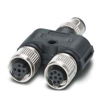 PHOENIX CONTACT - PHC1054339 SAC-8PY-M/2XF BK 2-PSR CONNETTORI AD Y