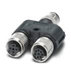 PHOENIX CONTACT PHC1054339 SAC-8PY-M/2XF BK 2-PSR CONNETTORI AD Y
