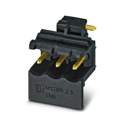 PHOENIX CONTACT - PHC1077612 MSTBO 2,5/ 3 G1R THRR44 BK AU MORSETTO