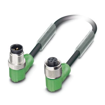 PHOENIX CONTACT - PHC1081234 SAC-5P-M12MR/ 1,0-PUR/M12FR CAVO SENS/AT