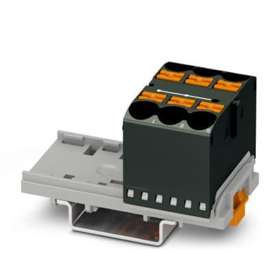 PHOENIX CONTACT - PHC1082411 PTFIX 6X10/S-NS35 BK MORSETTO DI DISTRIB