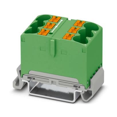 PHOENIX CONTACT PHC1082483 PTFIX 6X10/S-NS35A GN MORS. DI DISTRIBUZ