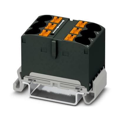 PHOENIX CONTACT PHC1082486 PTFIX 6X10/S-NS35A BK MORS. DI DISTRIBUZ