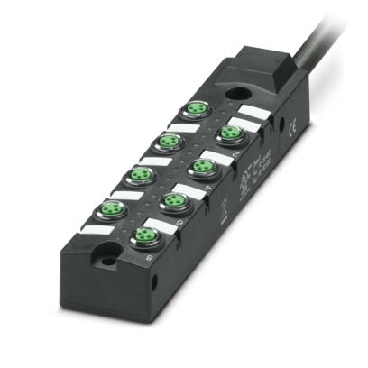 PHOENIX CONTACT - PHC1197331 SACB- 8/3-L- 3,0PUR-M8 HD BOX SENS/ATT