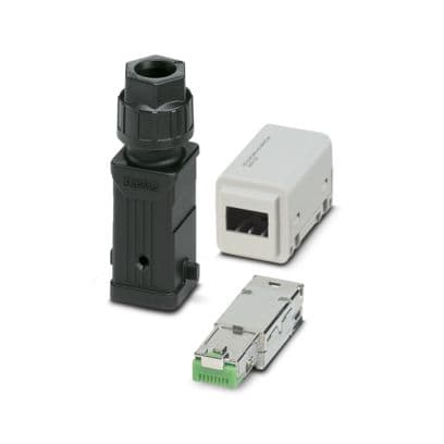 PHOENIX CONTACT PHC1249555 HC-STA-RJ45I-23-HT-M20-PLRBK SET CONNETT