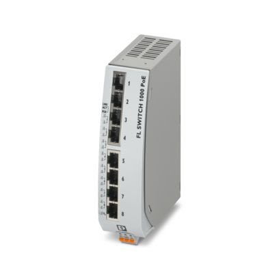 PHOENIX CONTACT - PHC1343031 FL SWITCH 1000N-8POE SWITCH POE