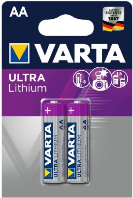 VARTA CONSUMER BATT - VAT06106301402 AA (STILO) ULTRA LITHIUM X2