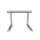 TECNOGAS SRL TGS00000011111 STAFFA INOX CON BARRA L.800 X H.440 X P.