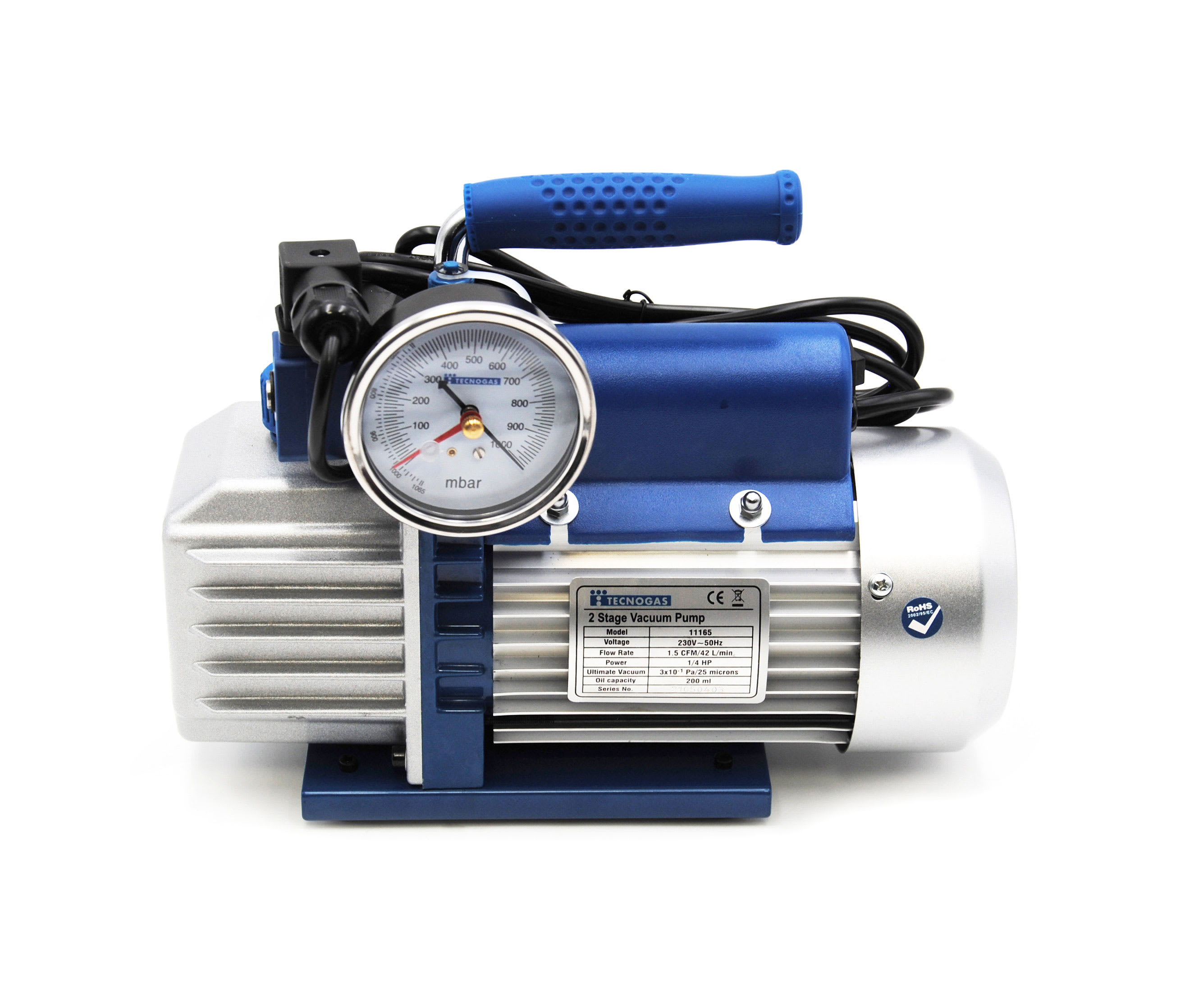 TECNOGAS SRL - TGS00000011165 POMPA PER VUOTO MOD. DS-1 LT/MIN 45 C/EL