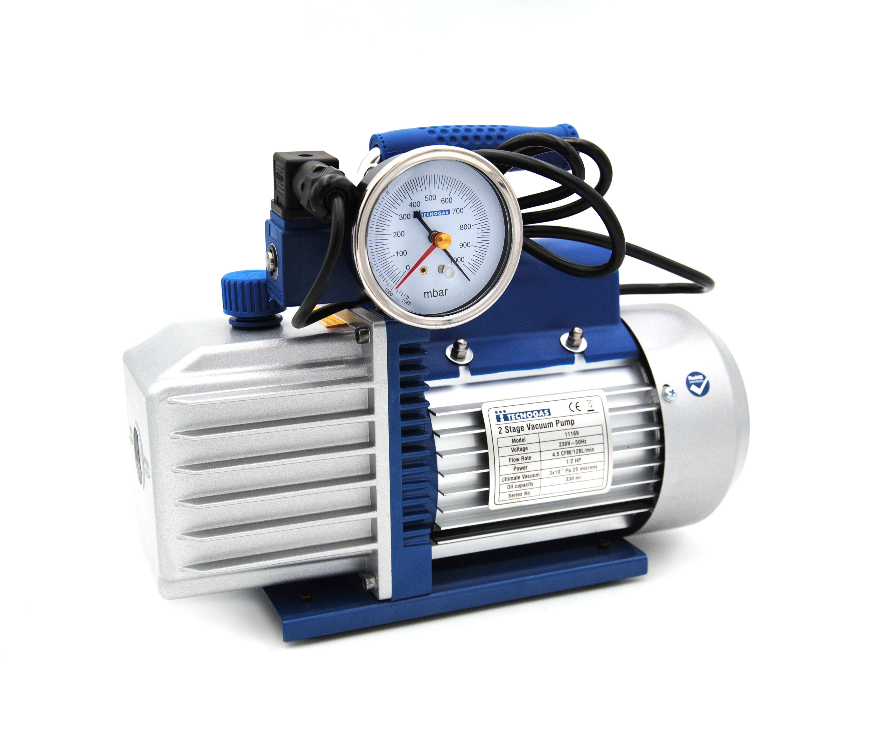 TECNOGAS SRL TGS00000011169 POMPA PER VUOTO MOD. DS-3 LT/MIN 128 C/E