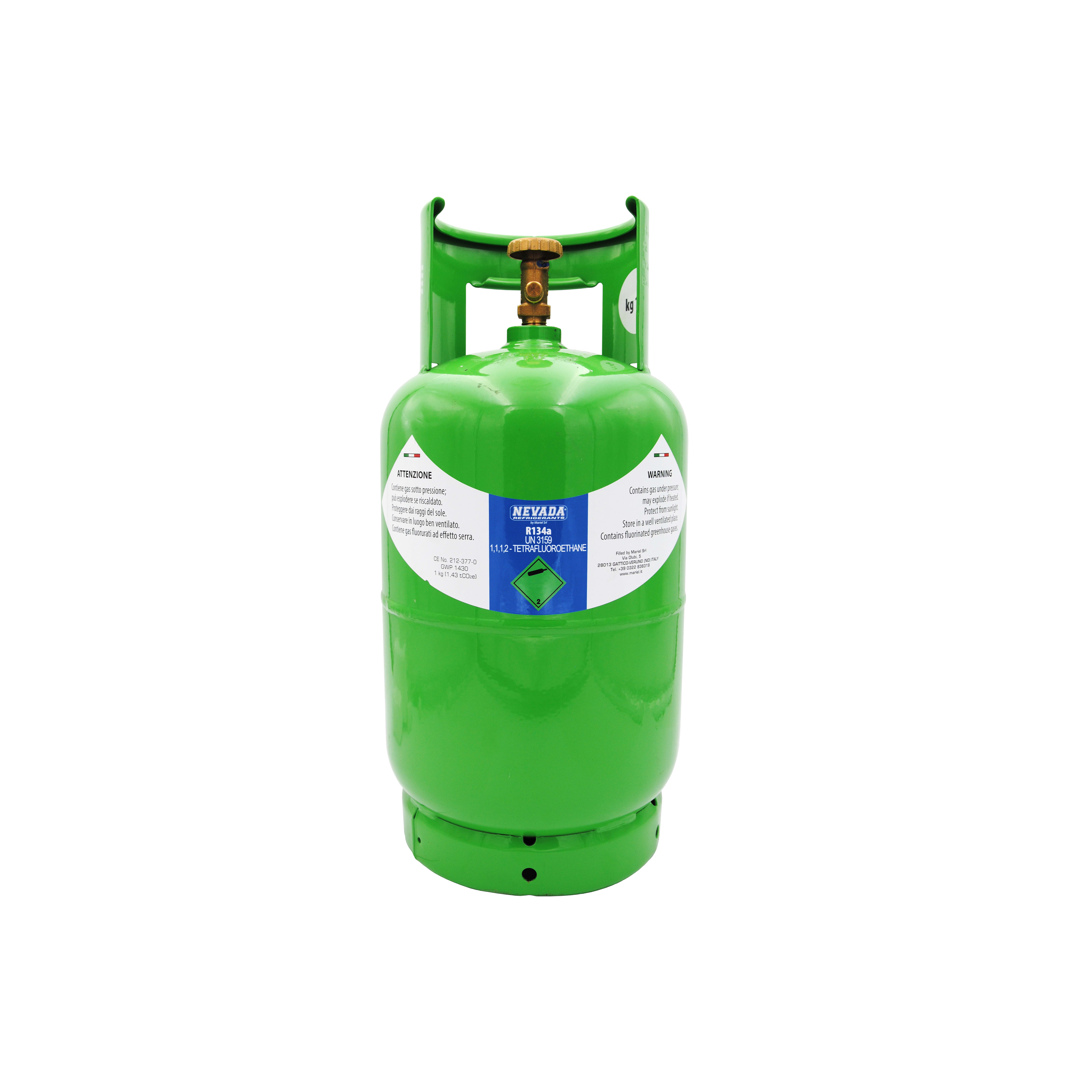 TECNOGAS SRL TGS00000011233 BOMBOLA FE DI GAS REFRIGERANTE R134A DA