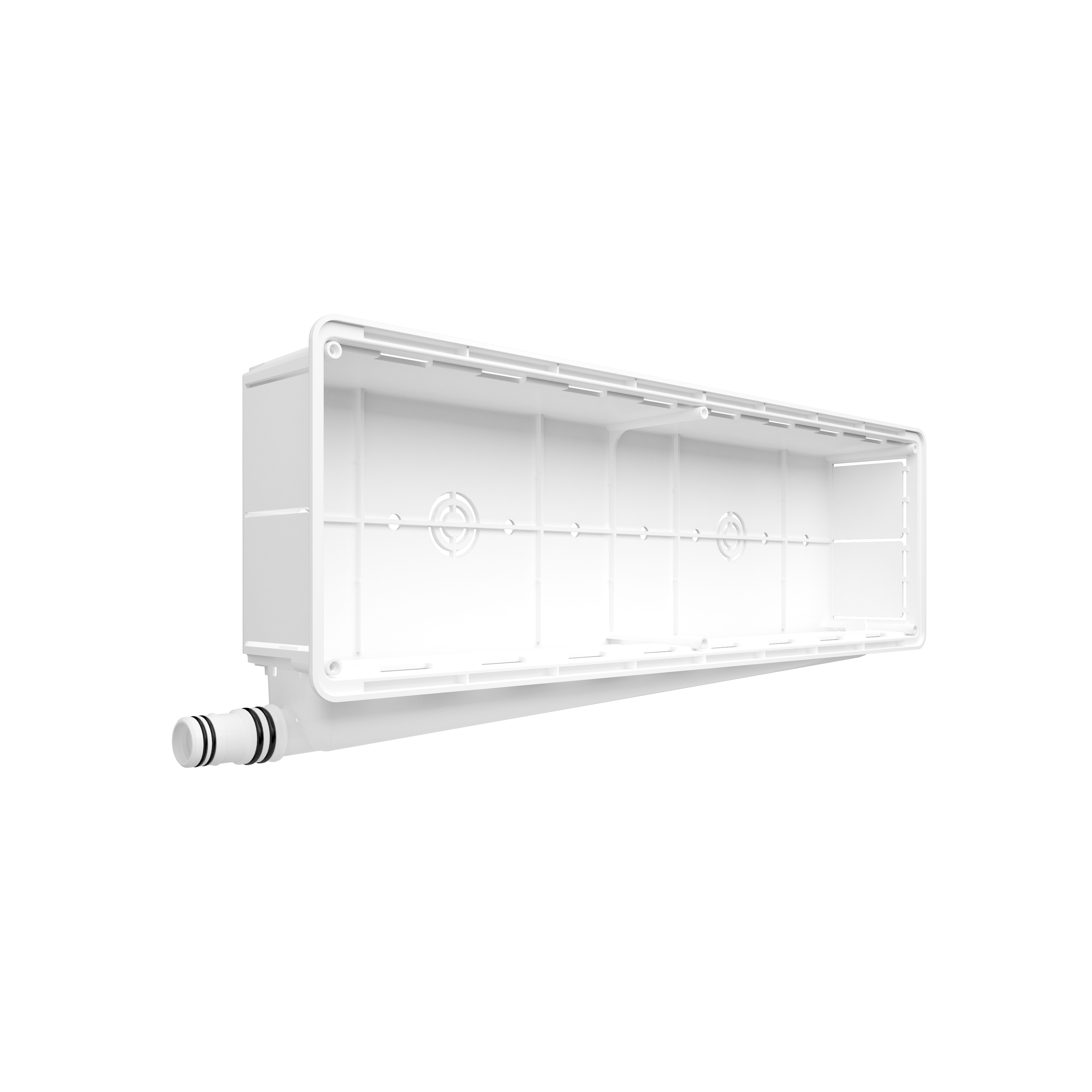 TECNOGAS SRL TGS00000011242 CASSETTA SCARICO ORIZ. X PREDISPOSIZIONE