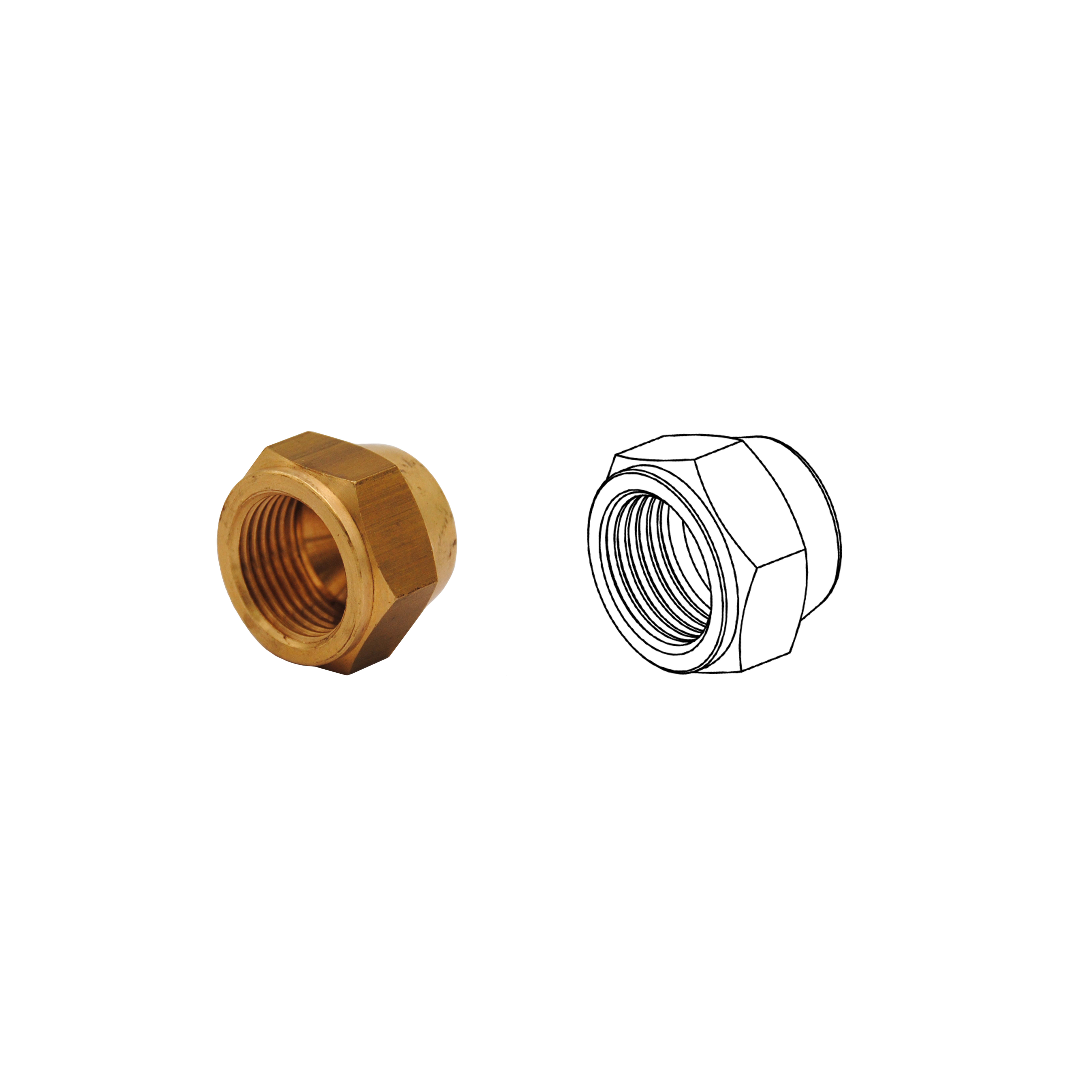 TECNOGAS SRL TGS00000011286 BOCCHETTONE RIDOTTO DA 1/2 X 3/8