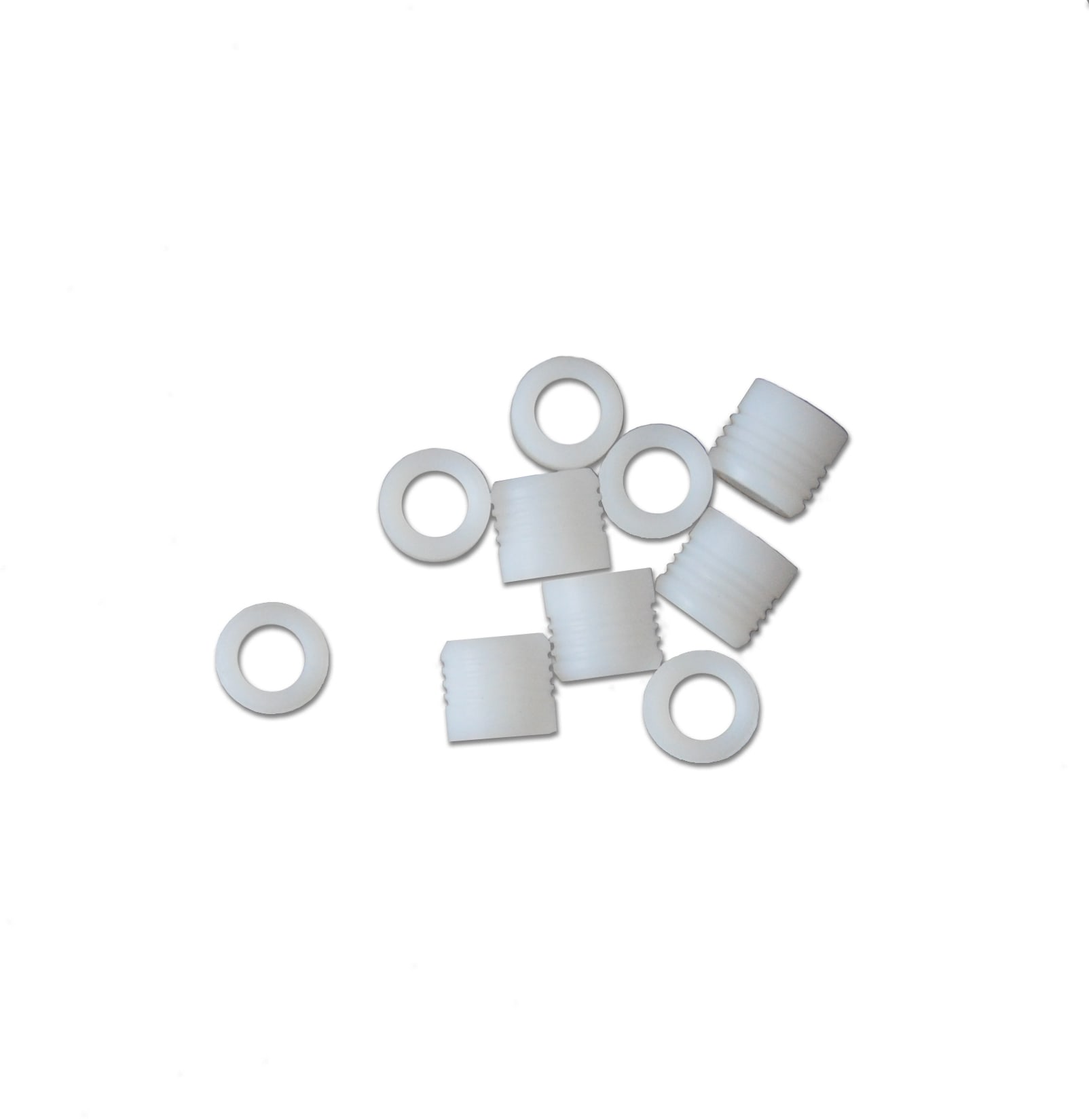 TECNOGAS SRL TGS00000011305 GUARNIZIONE 1/4 SAE PTFE BIANCA FILETTA