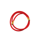 TECNOGAS SRL - TGS00000011459 TUBO FLESS. ROSSO ATT. 1/4 SAE X 1/4 SAE