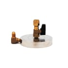 TECNOGAS SRL - TGS00000011453 SUPPORTO PER BOMBOLA CON RUBINETTO 1/4