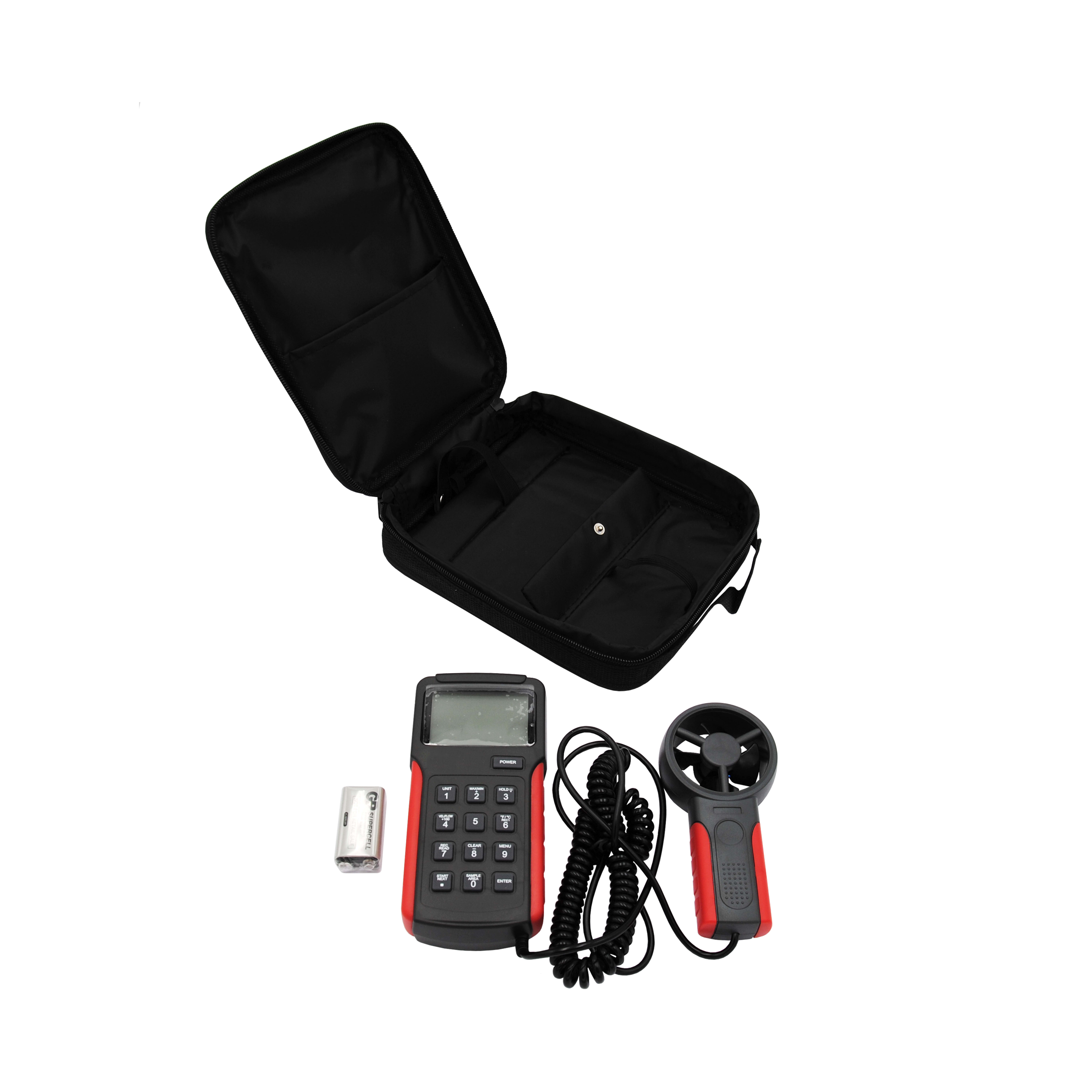 TECNOGAS SRL TGS00000011517 MINI TERMOANEMOMETRO CON SONDA A DISTANZ
