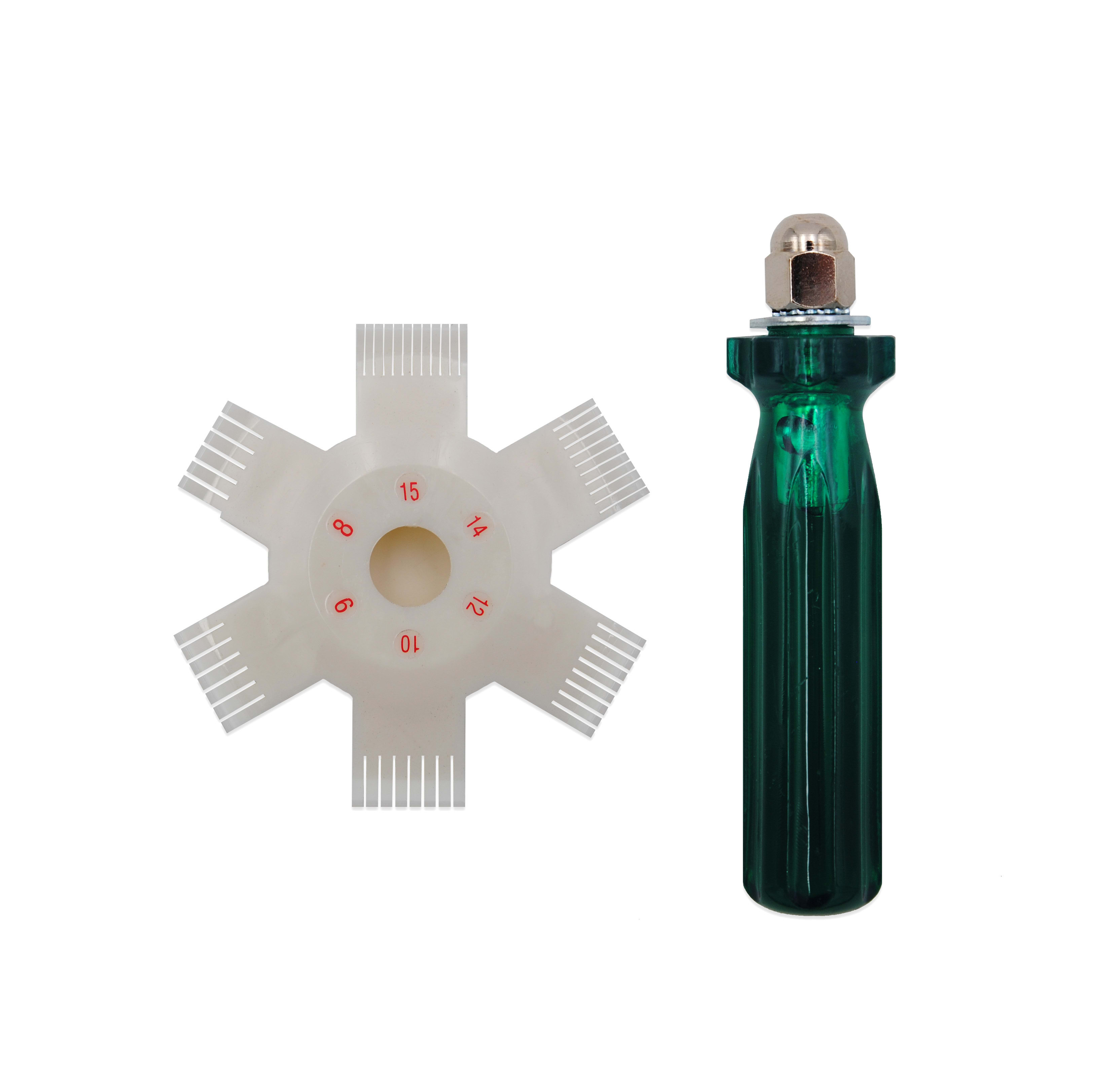 TECNOGAS SRL TGS00000011523 SET PETTINE X PULIZIA ALETTE SCAMBIATORE