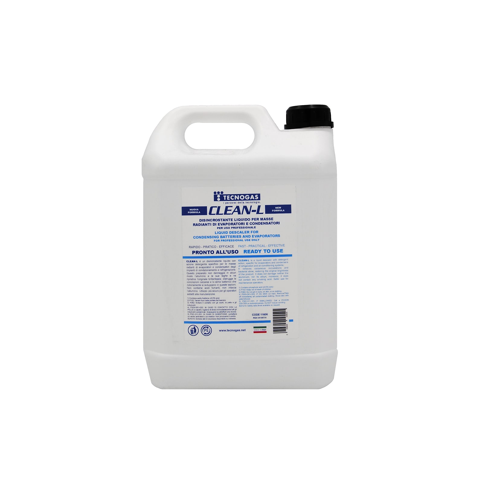 TECNOGAS SRL TGS00000011606 LIQUIDO DETERG.X UNITA INT-EST. L=5 PRO