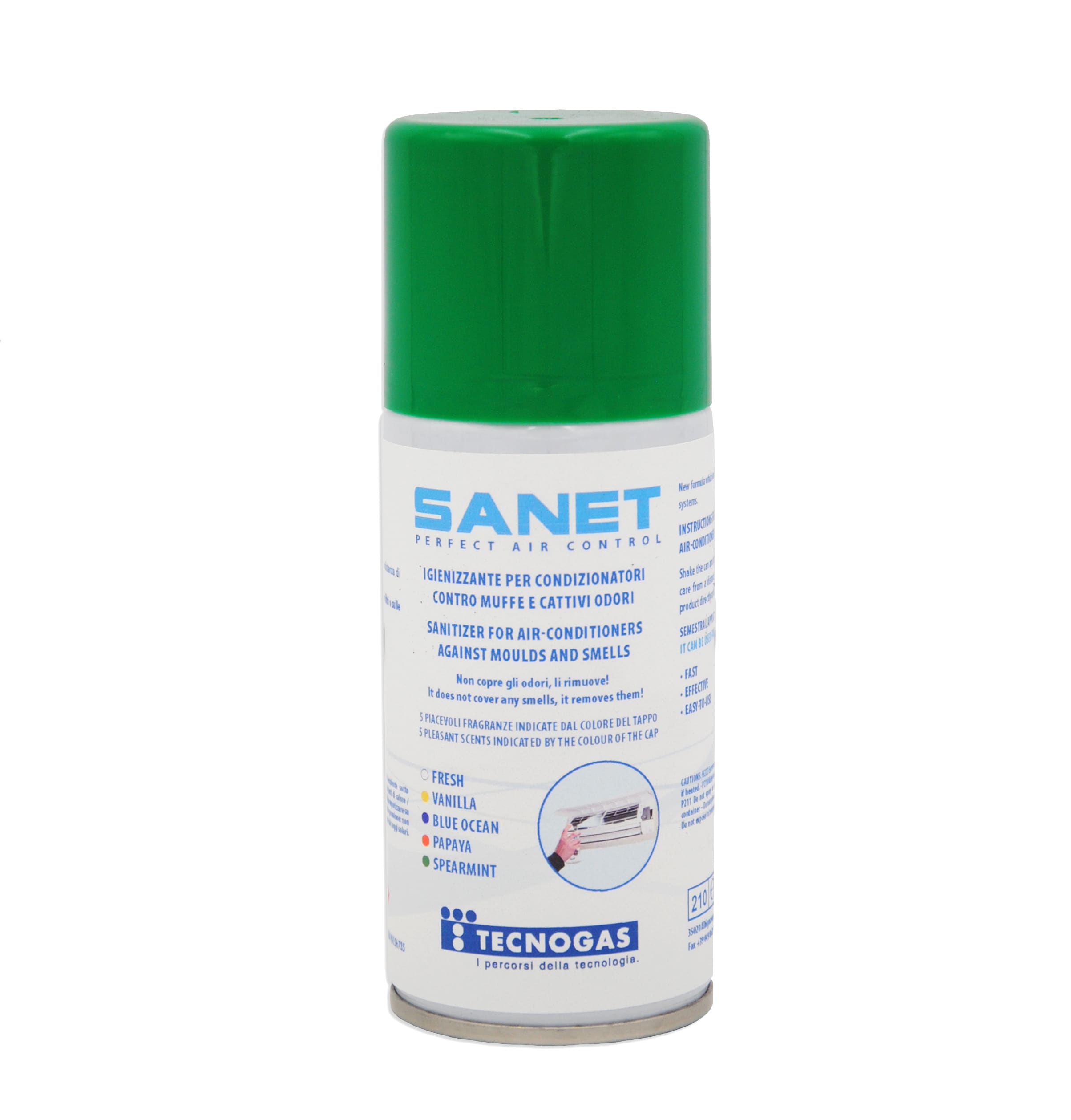 TECNOGAS SRL TGS00000011617 BOMBOLA SANIFICANTE SPRAY DA ML 150 SPEA