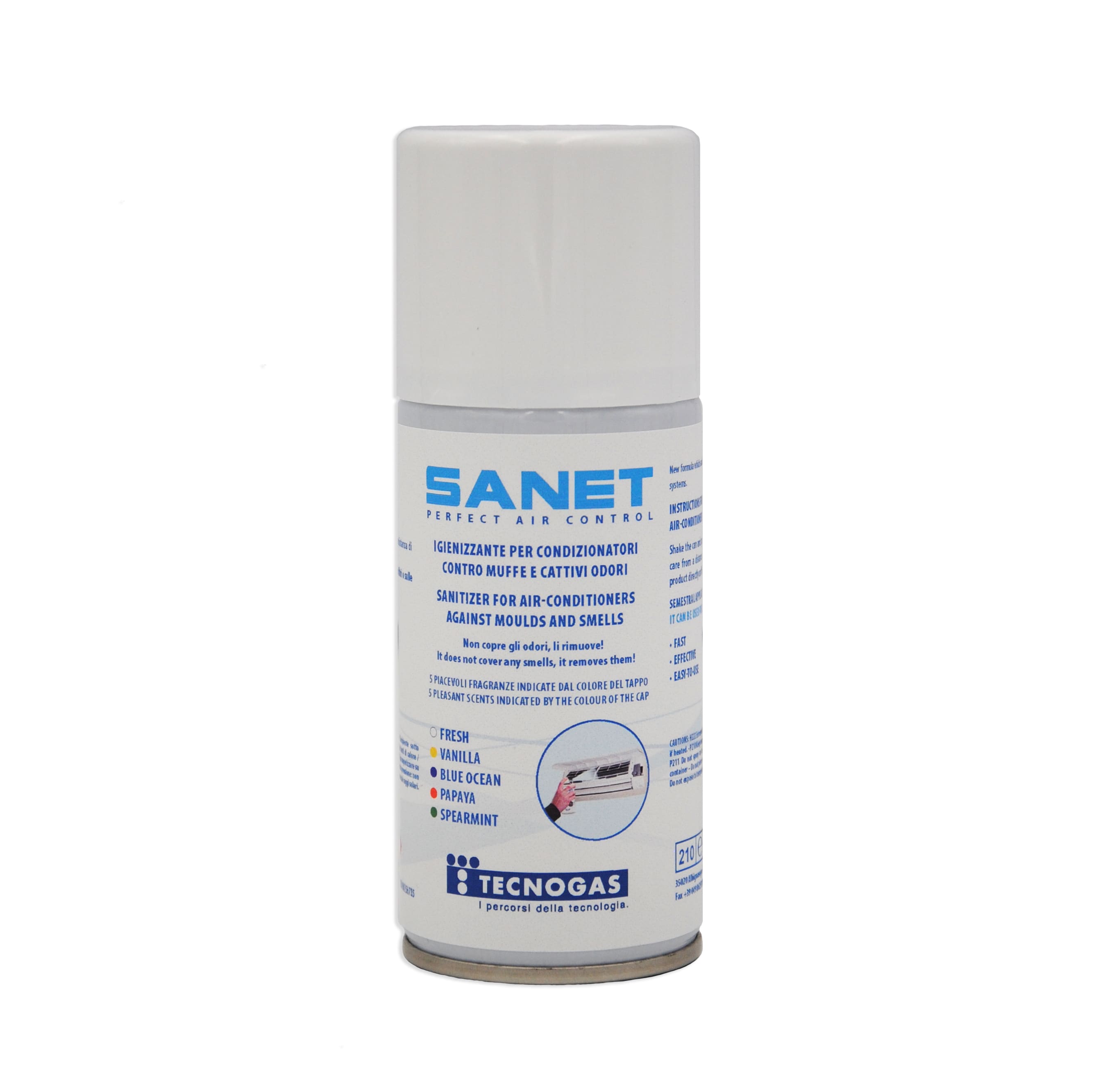 TECNOGAS SRL TGS00000011618 BOMBOLA SANIFICANTE SPRAY DA ML 150 FRES