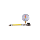 TECNOGAS SRL TGS00000011623 MANOMETRO CON TUBO FLESS. E RUBINETTO PE