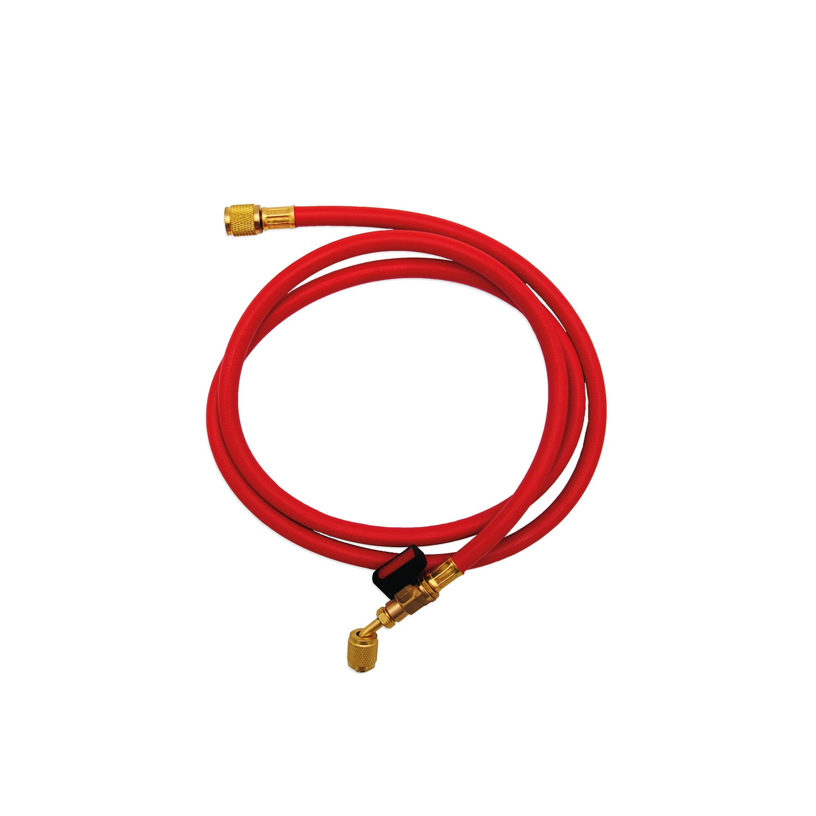 TECNOGAS SRL TGS00000011662 TUBO FLESS. ROSSO 45° ATT. 1/4 SAE X 1/4