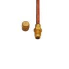 TECNOGAS SRL - TGS00000011749 VALVOLINA DI CARICA 1/4 SAE C/TUBETTO L.