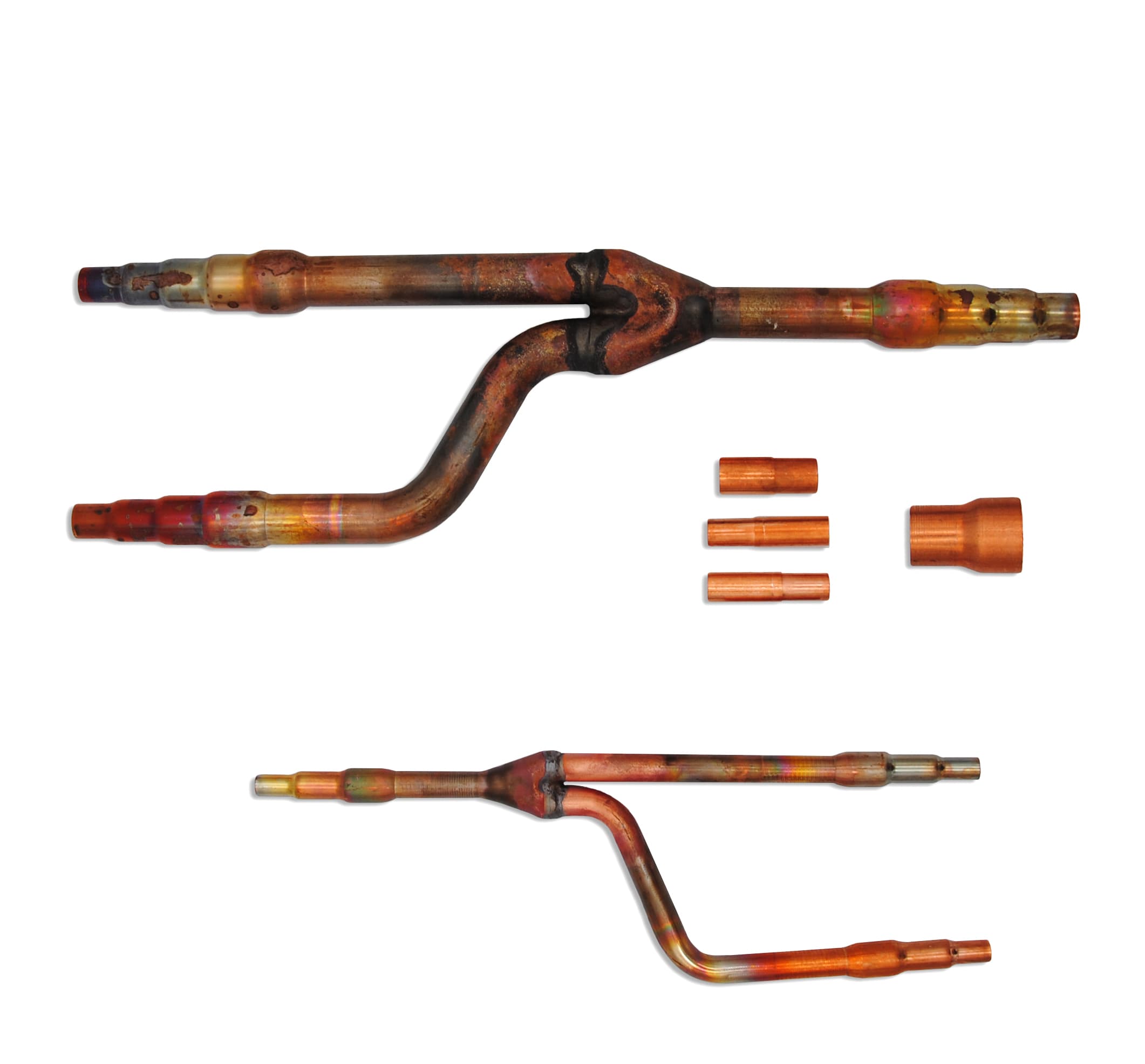 TECNOGAS SRL TGS00000011752 COPPIA DERIVAZIONI IN RAME CON COIBENTAZ